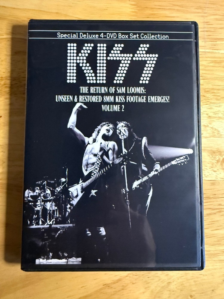KISS Sam Loomis: Restored Footage Emerges on 8-DVD Box Set