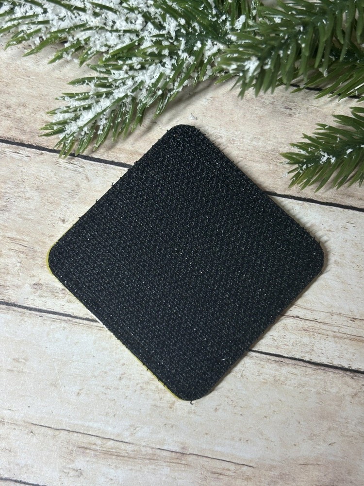 Deer PVC Patch - Tactical Morale Patch - Hunting Deer Crossing Patch - Hook Back