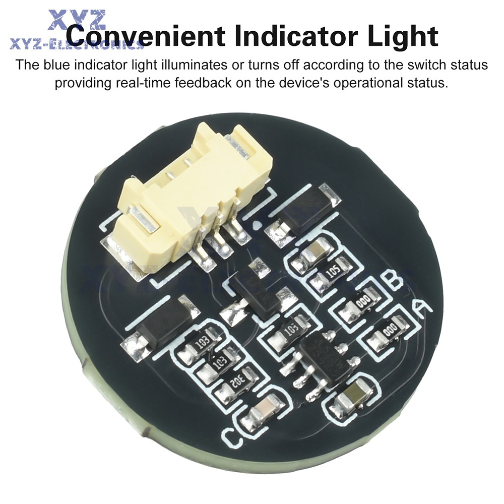 10PCS DC 3-30V Jog / Latch LED Light Switch Sensing Module with Touch Button