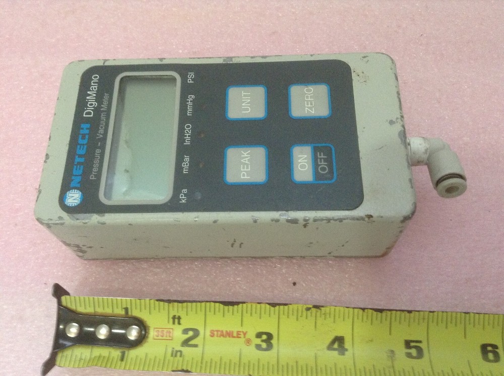 Netech DIGIMANO Pressure Vacuum Meter