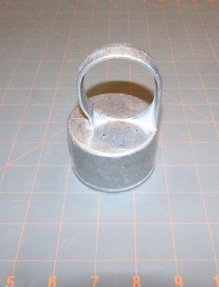 12pack Chain Link Fence Fitting LINE POST CAP 2-3/8 x 1-11/16" Galvanized