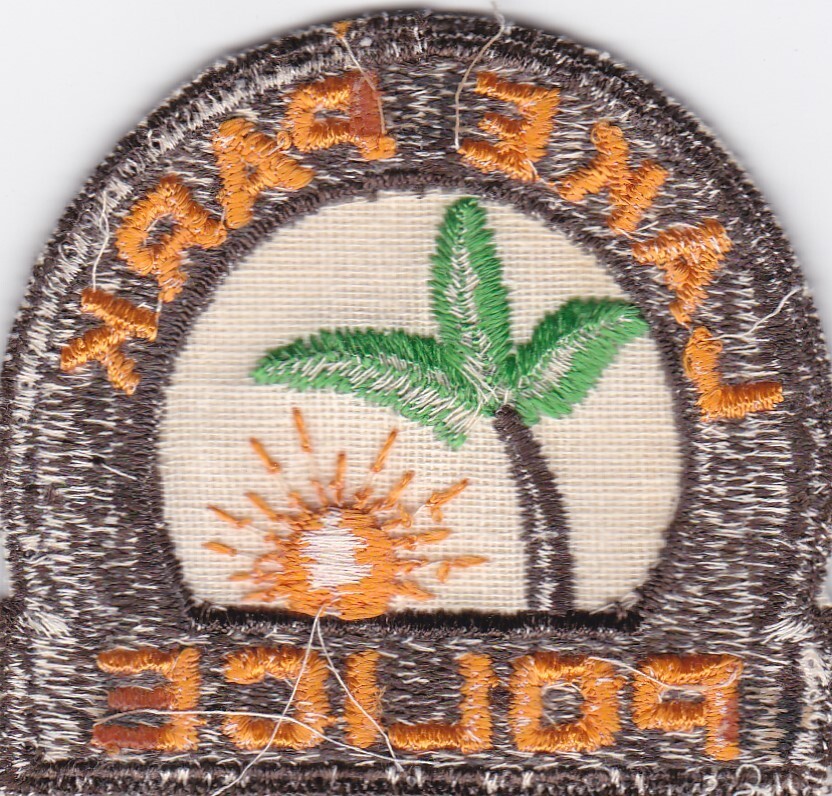 LAKE PARK FLORIDA POLICE PATCH