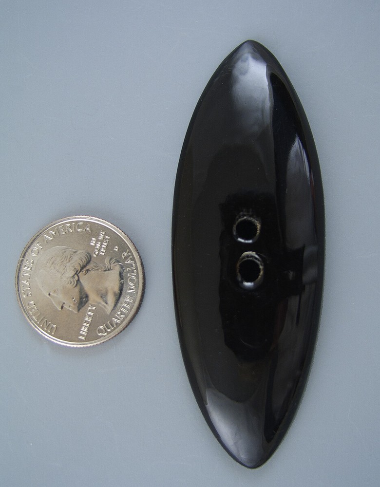 LARGE RUSTIC TOGGLE CLOTHING BUTTON FOR KNITTING & SEWING.