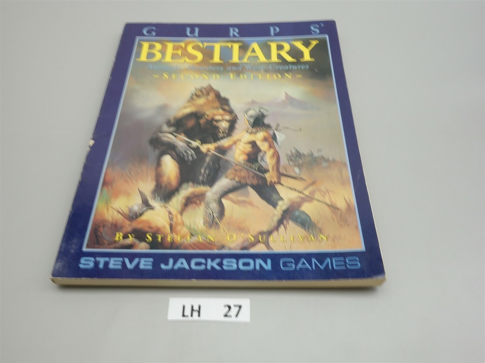 GURPS - Steve Jackson Games: Bestiary, Second Edition
