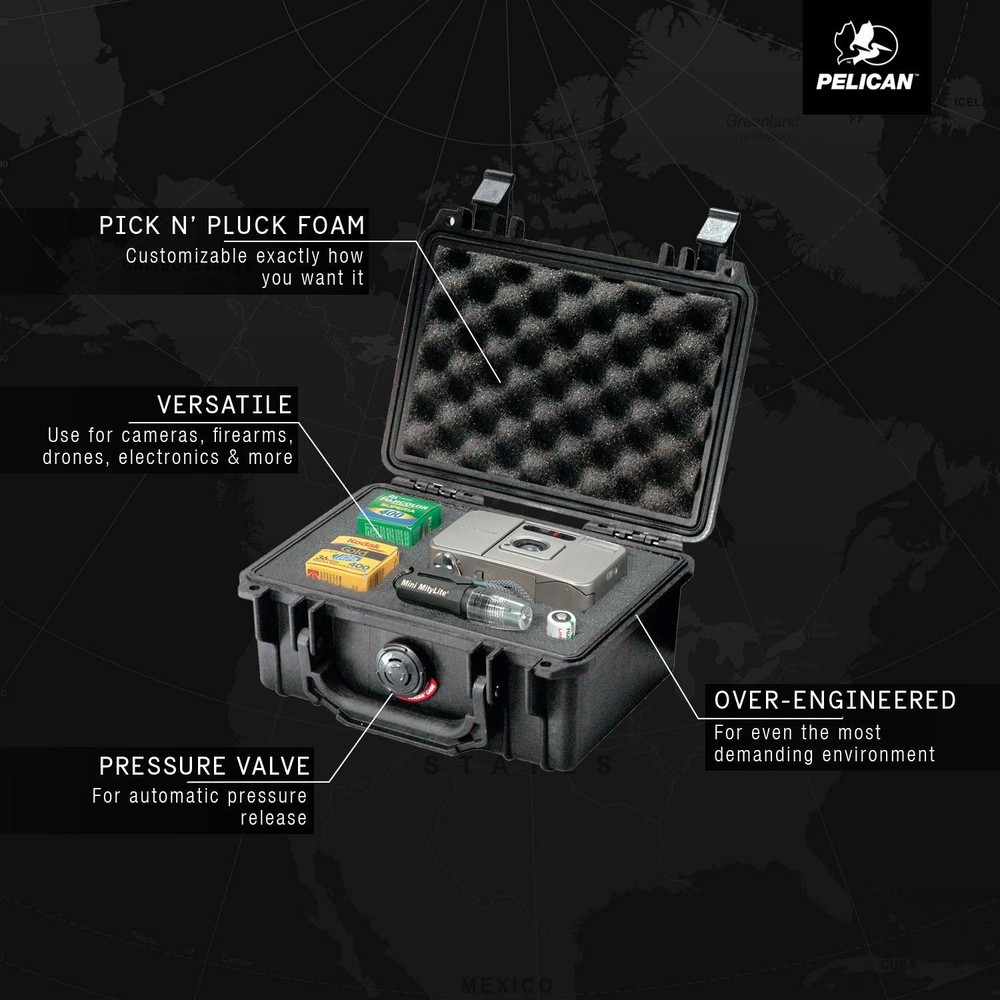 1120 Case With Foam (Black)