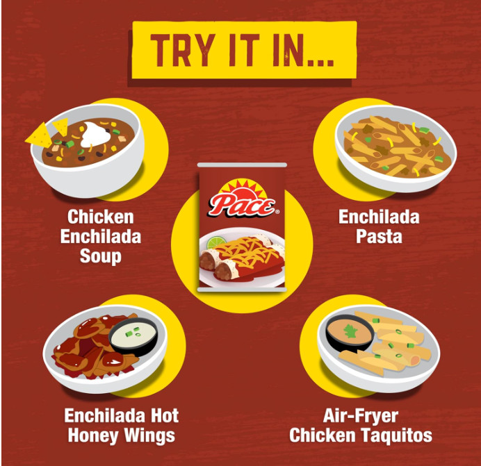 Pace Mild Red Enchilada Sauce, 10.5 oz Can