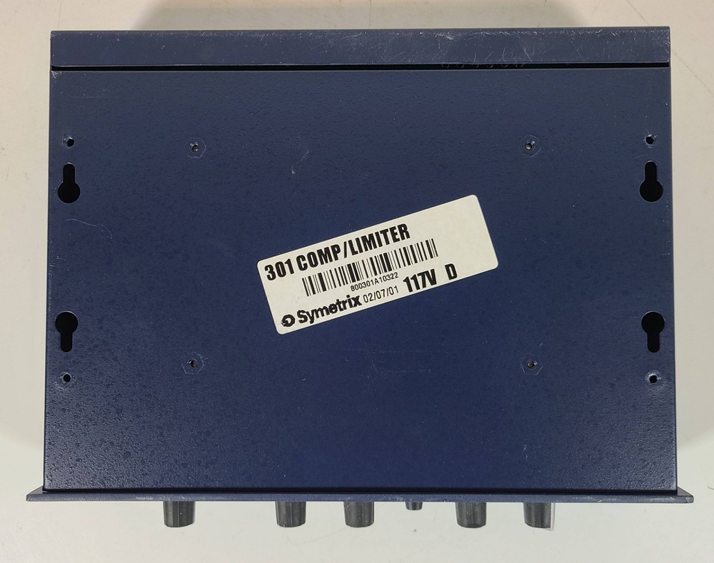 Symetrix 301 Low Distortion Compressor/Limiter (NO AC adaptor)
