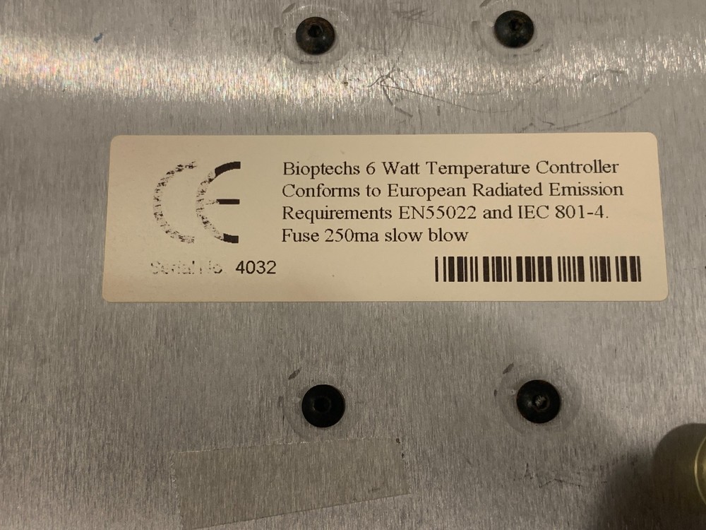 Bioptechs Objective Heater Controller With Objective Heater