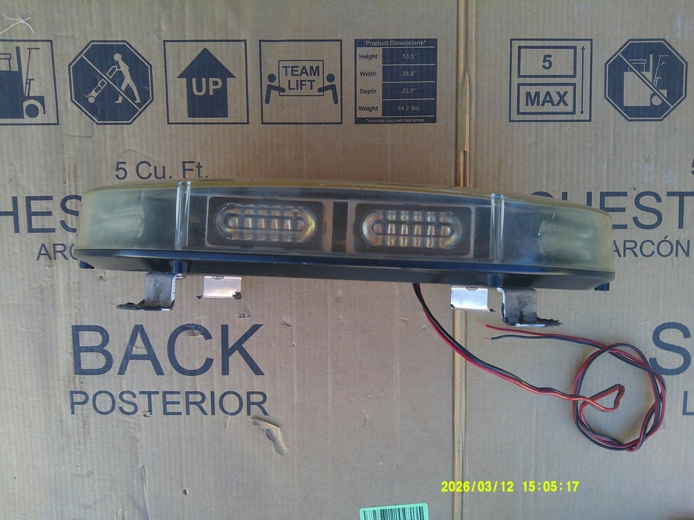 CODE 3 Frontier 18" Led Mini Lightbar "amber"