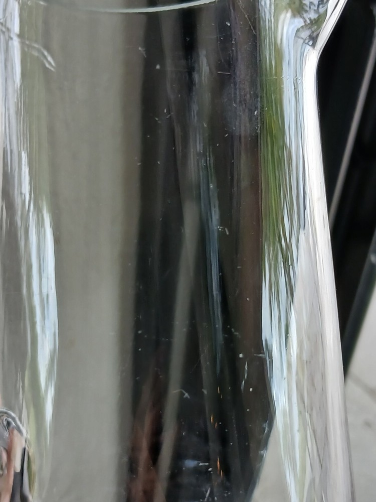 Clear Glass Pitcher 5.75" Tall
