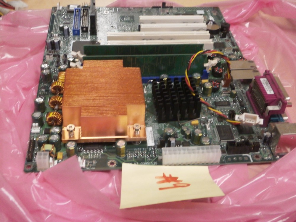 P4SCI: Super Micro socket 478 server board, 3GHZ, 2 SATA CONTROLLERS, 1GIG