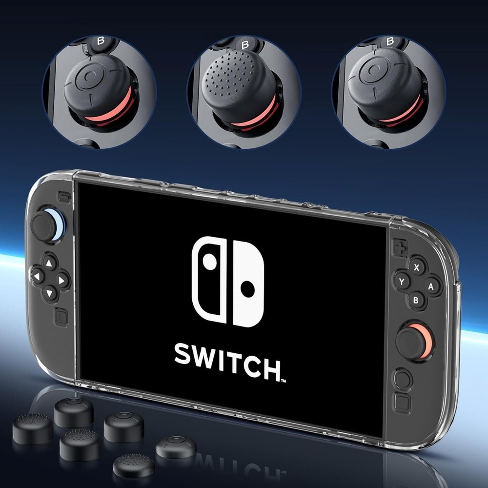 Case For Nintendo Switch 2 Console and Joy-Con Controller with Screen Protector