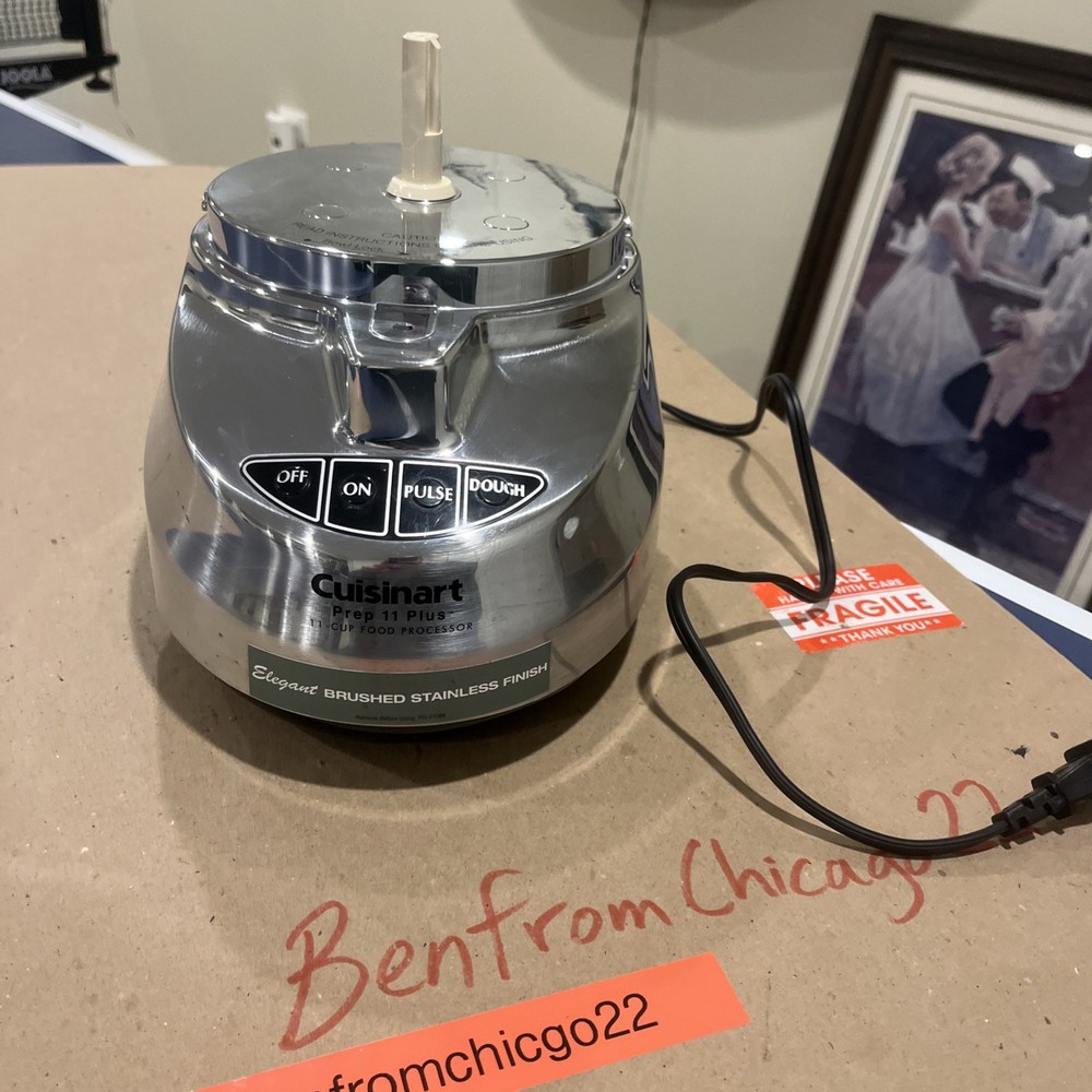 Cuisinart Prep 11 Plus Food Processor Replacement Motor Base DLC-2011CHB Tested