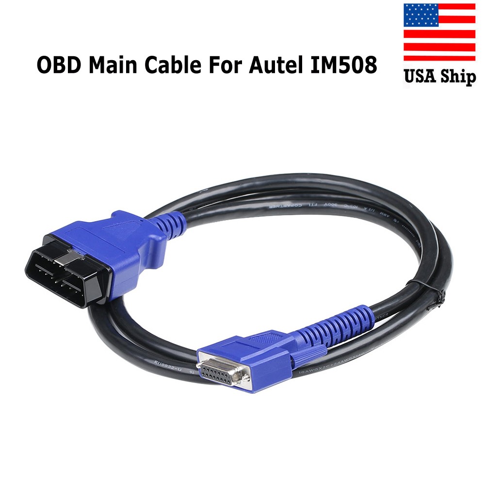 OBD Main Test Cable Stretch-Resistant Cable only For Autel MaxiIM IM508  Tool