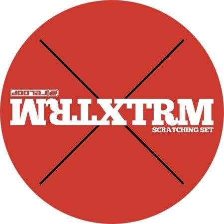 RELOOP RELOOP XTRM SCRATCHING SET RED TURNTABLE