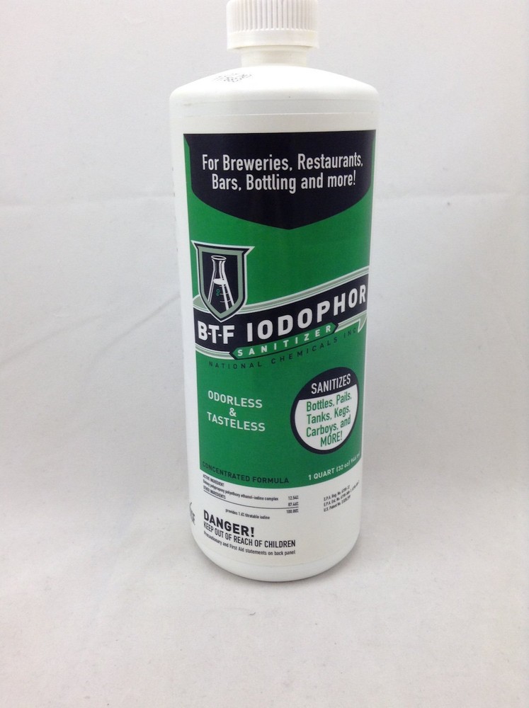 Iodophor Sanitizer 32 oz