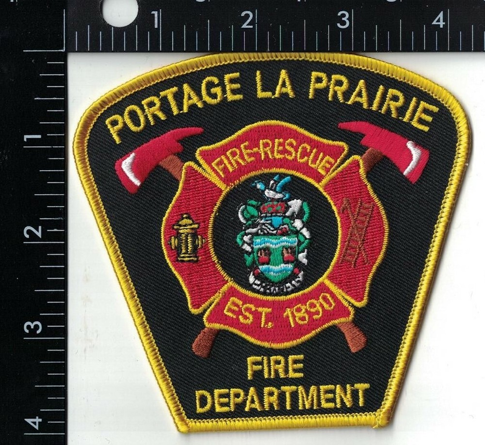 Portage La Prairie Fire Dept. Firefighter Patch