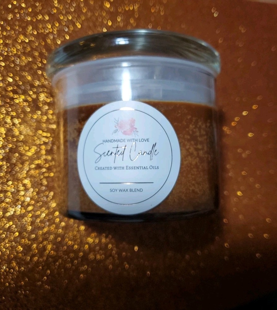Candle Apple Pie Scent Soy 3-Wick Candle