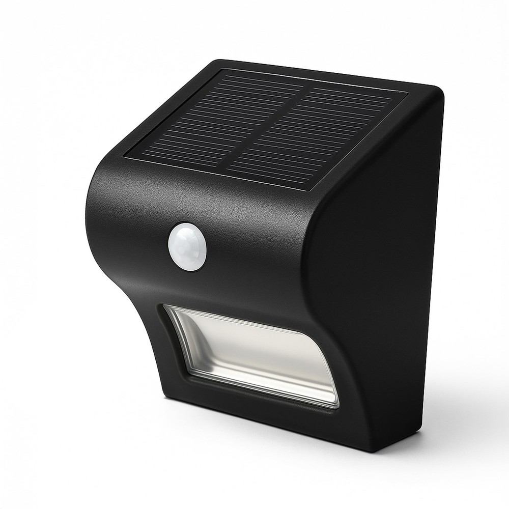 Classy Caps SL133 Solar Motion Sensor Deck & Wall Light, White