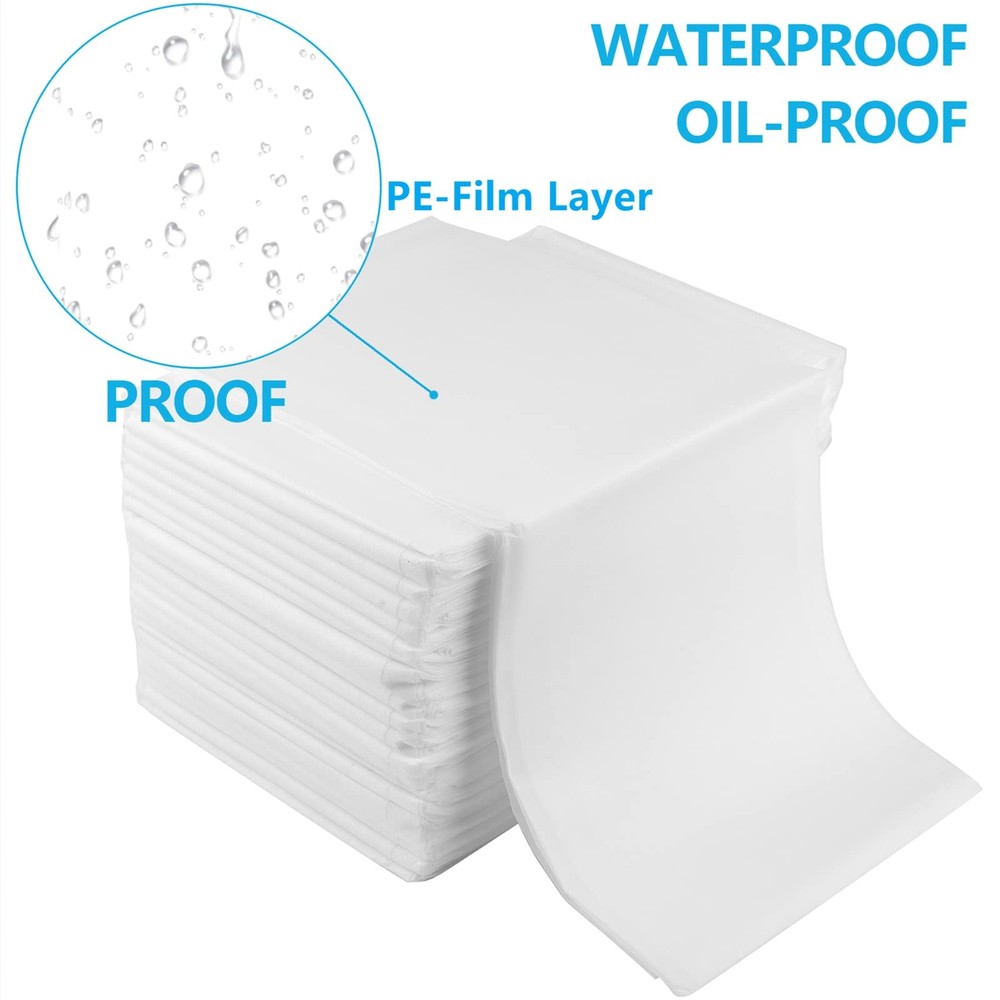40 PCS Waterproof Disposable Spa Bed Sheets, Massage Table Protector, 31"x67"