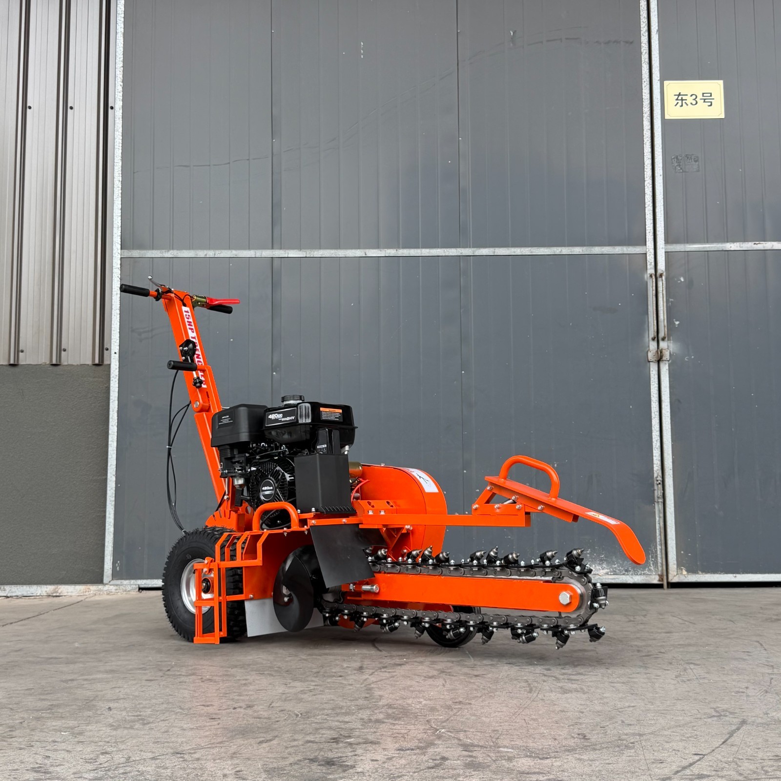 Stump Grinder, Wood Chipper, Trencher Heavy Duty Garden Tool Power Equipments