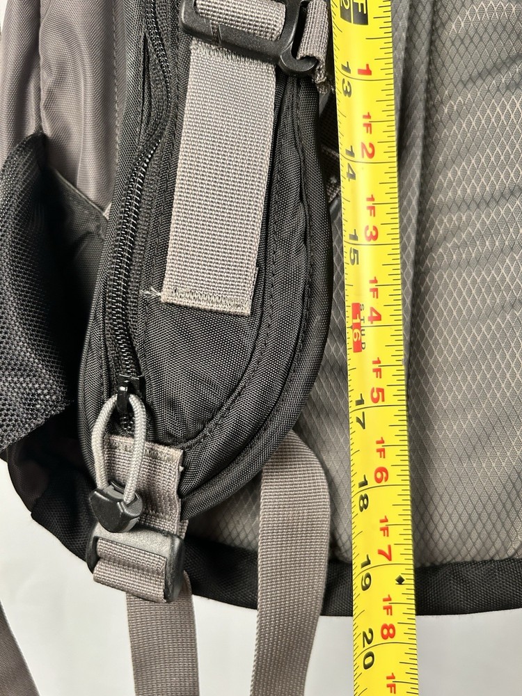 CamelBak Hydration Backpack Gray Blue Hiking Pack No Bladder Outdoor Daypack