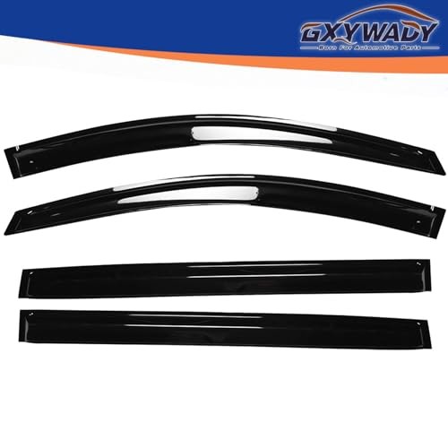 Side Window Vent Visor Rain Deflector Guard Replacement for Sienna 2004 2005