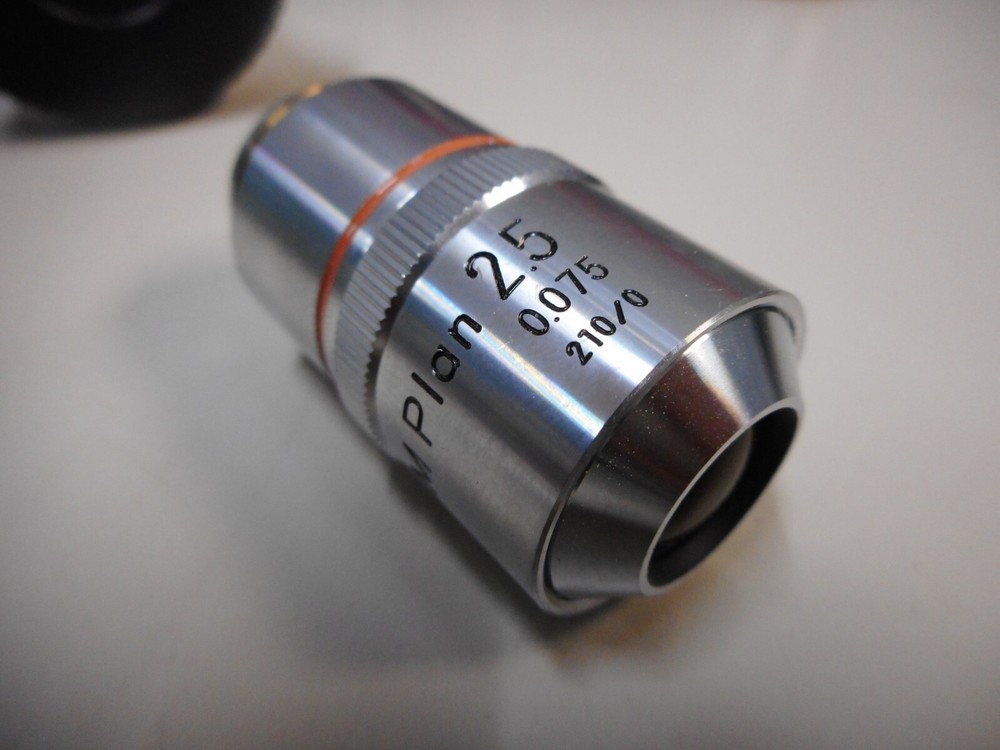 Nikon M Plan 2.5 0.075 210/0 Microscope Objective 320428