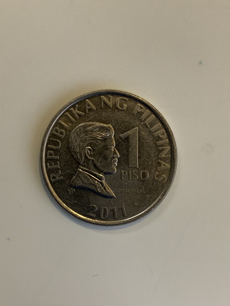 2011 Philippines 1 piso coin