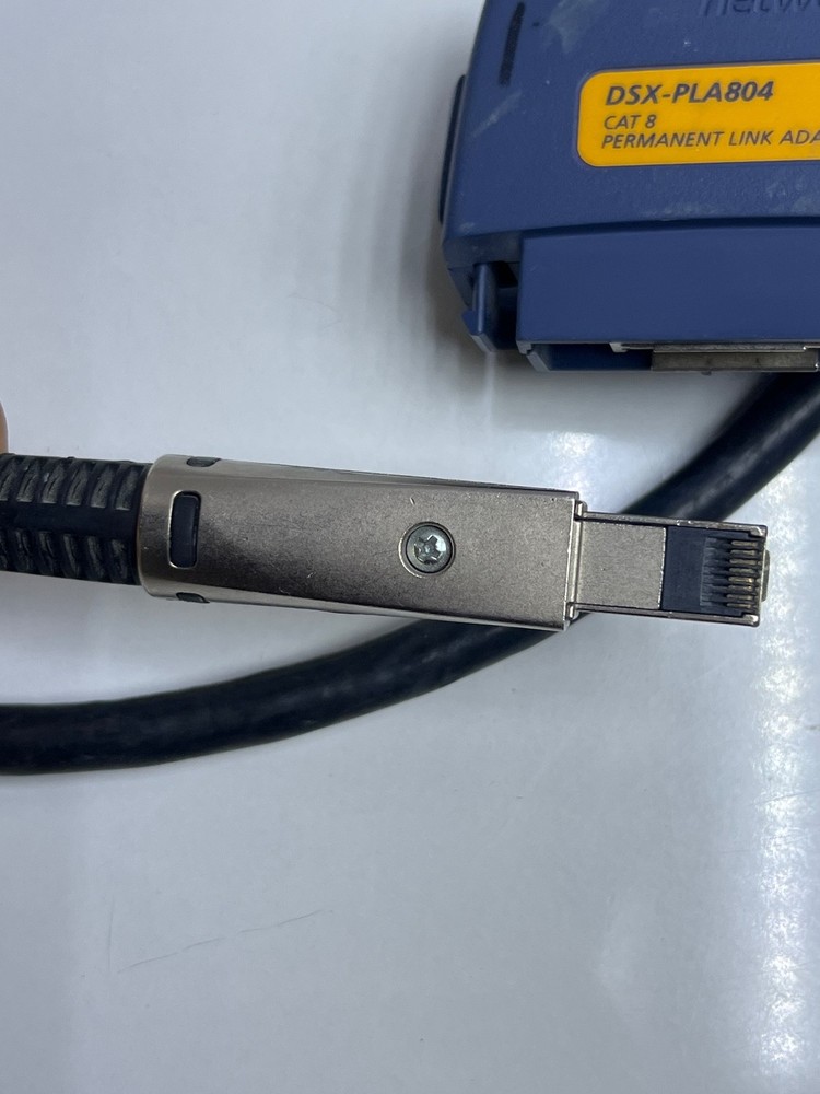 Fluke DSX-PLA804 CAT8 Permanent Link Adapter Cable