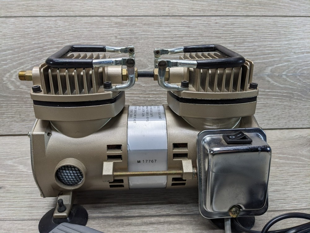 SIMair TC2000 1/6 HP 100 PSI Air Compressor & Moisture Filter Regulator