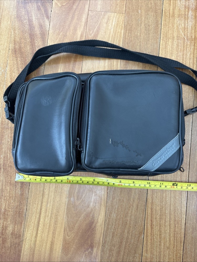 Discwasher Faux Leather Black CD Case
