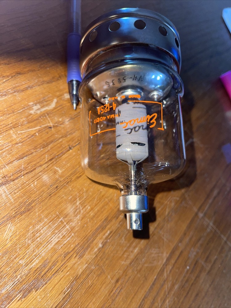 EIMAC 4-125A HAM AMPLIFIER PENTODE POWER TUBE NOS NO BOX