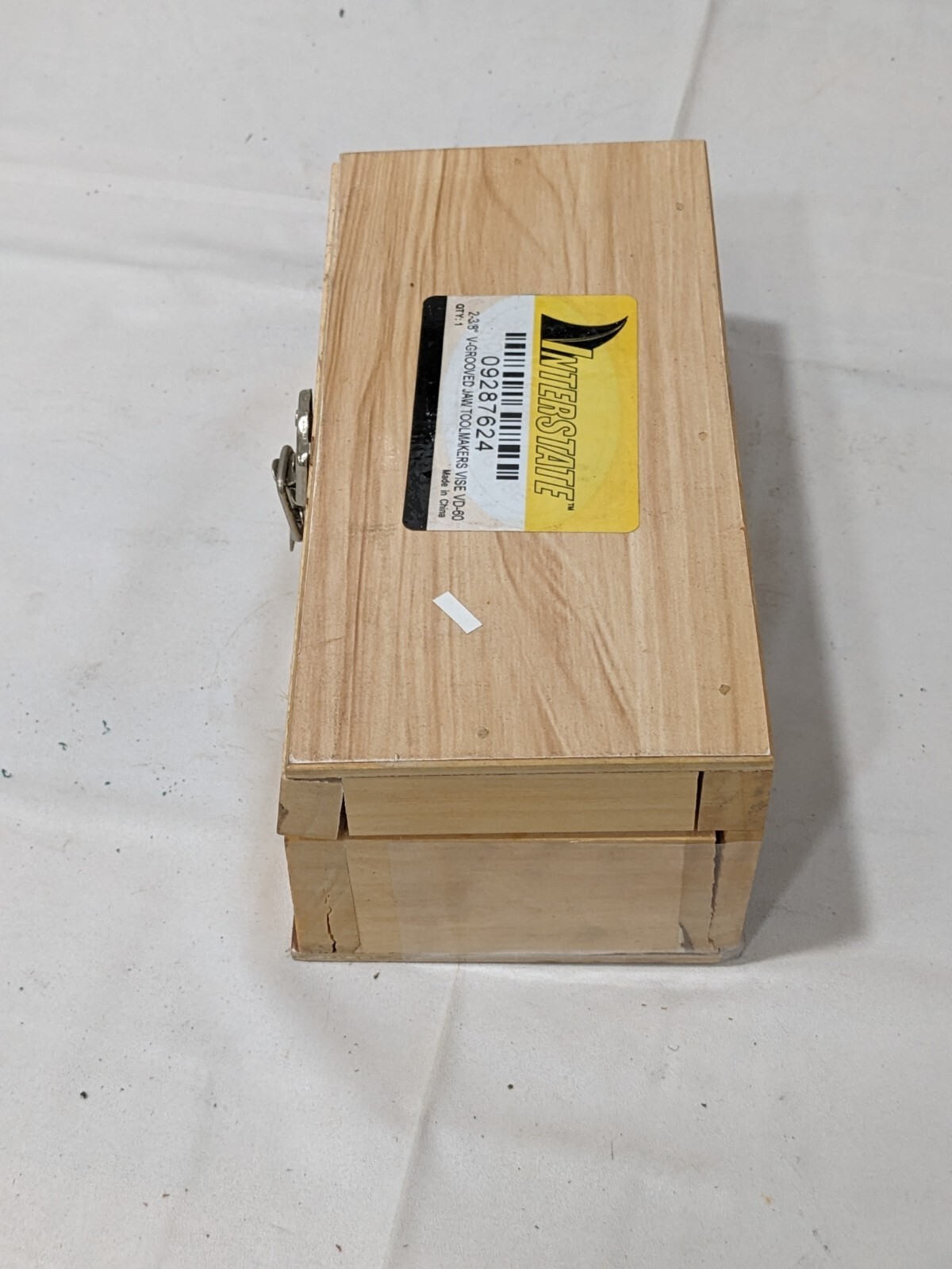 Interstate Toolmaker's Vise 2-3/8" Jaw Width 2-1/8" Jaw Opening Cap 09287624