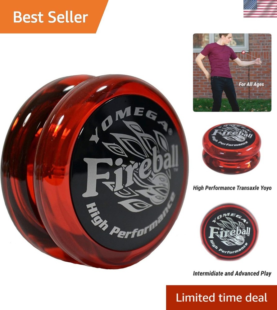 Fireball YoYo -HIGH Performance Responsive Transaxle Yoyo, Great for String T...