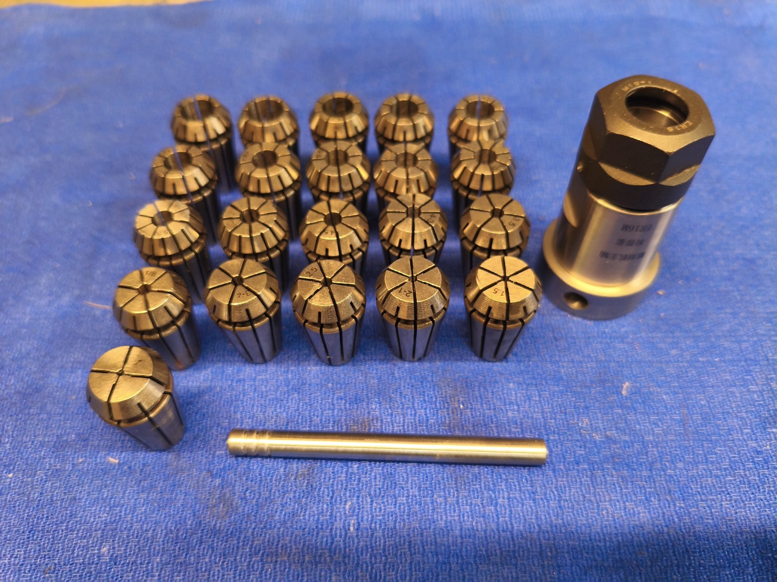 ER16 Chuck Collet + 21pcs Collet Springs For Emco Unimat 3/4