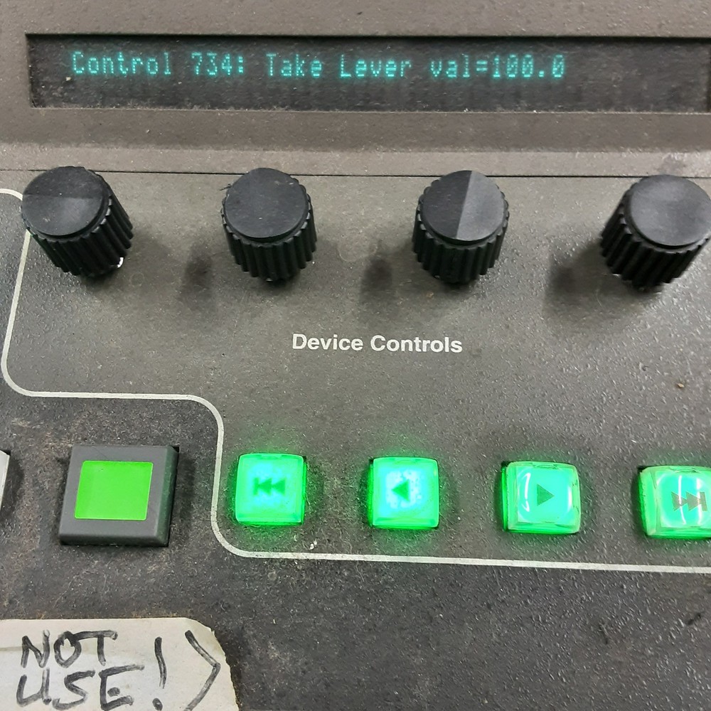 Broadcast Pix Granite 2000 Control Panel