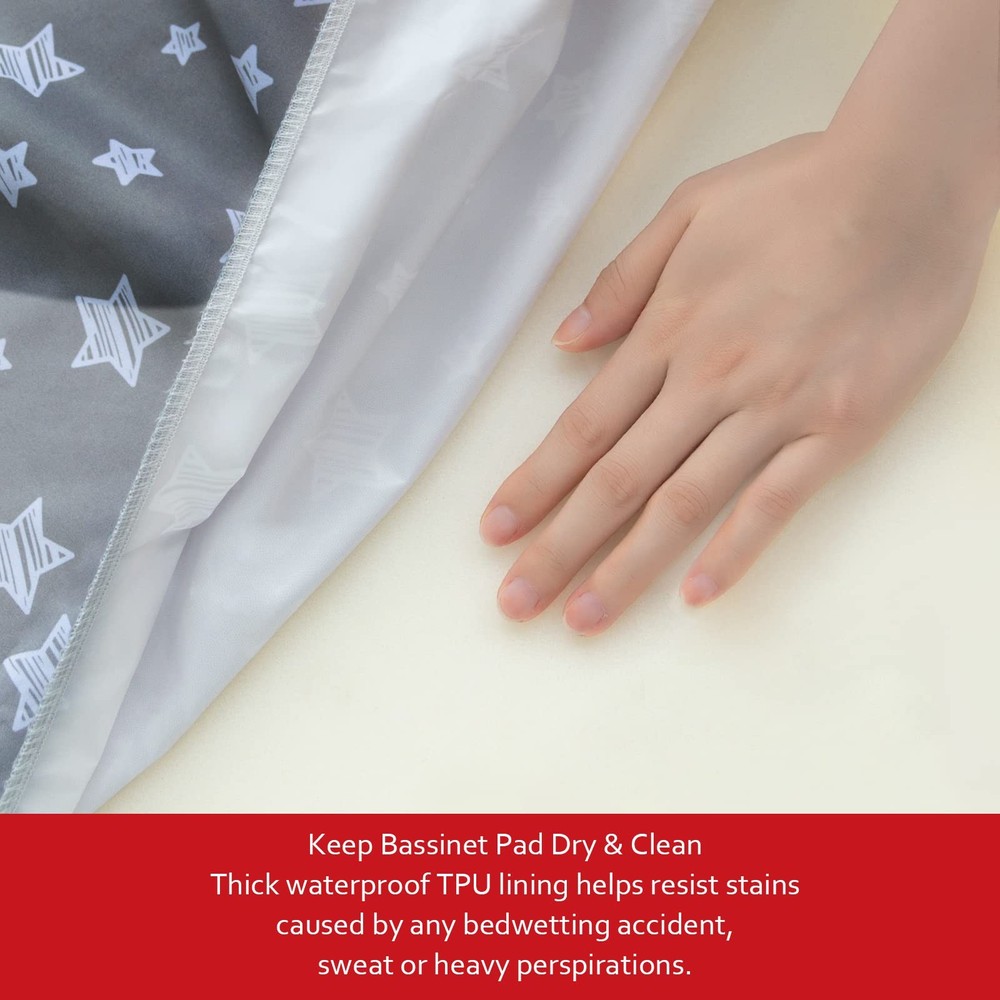 Bedside Sleeper Bassinet Sheets 2-Pack Waterproof for Mika Micky & More