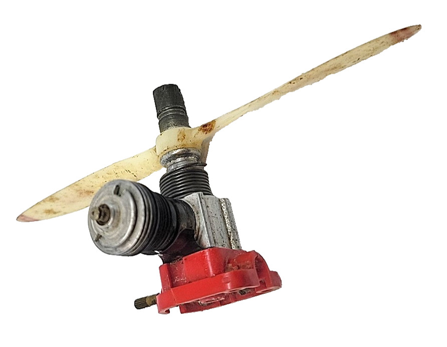 Vintage Cox 0.49 Model Airplane Engine small