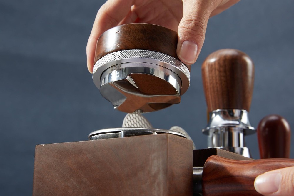 54mm distributor called Adjustable Depth espresso leveler Compatible with Bre...