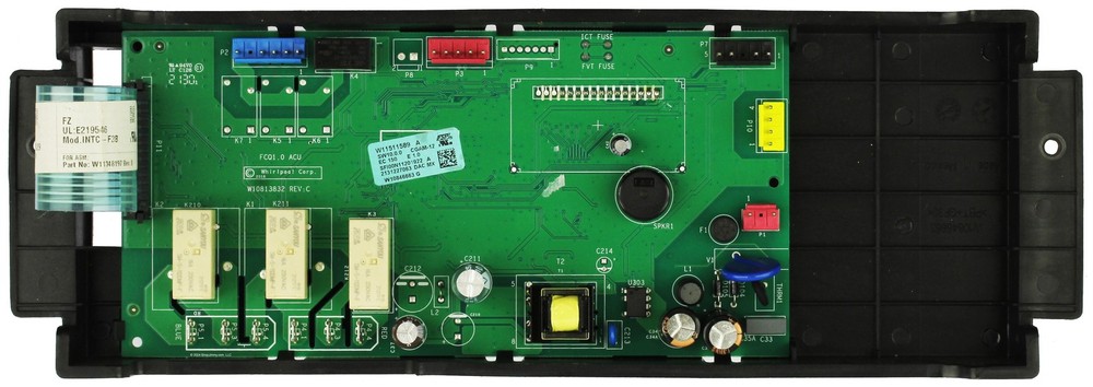 Whirlpool W11511589 Range Control Board-No Overlay