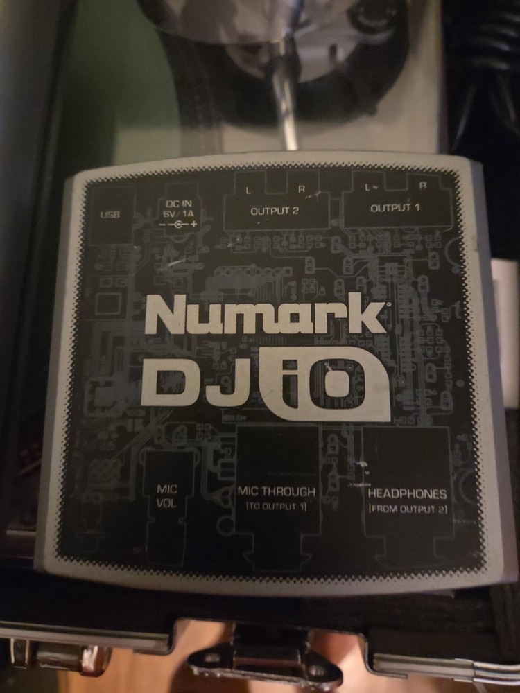 Numark DJ IO USB Audio Interface Compatible with DJ Controllers, No AC Adapter