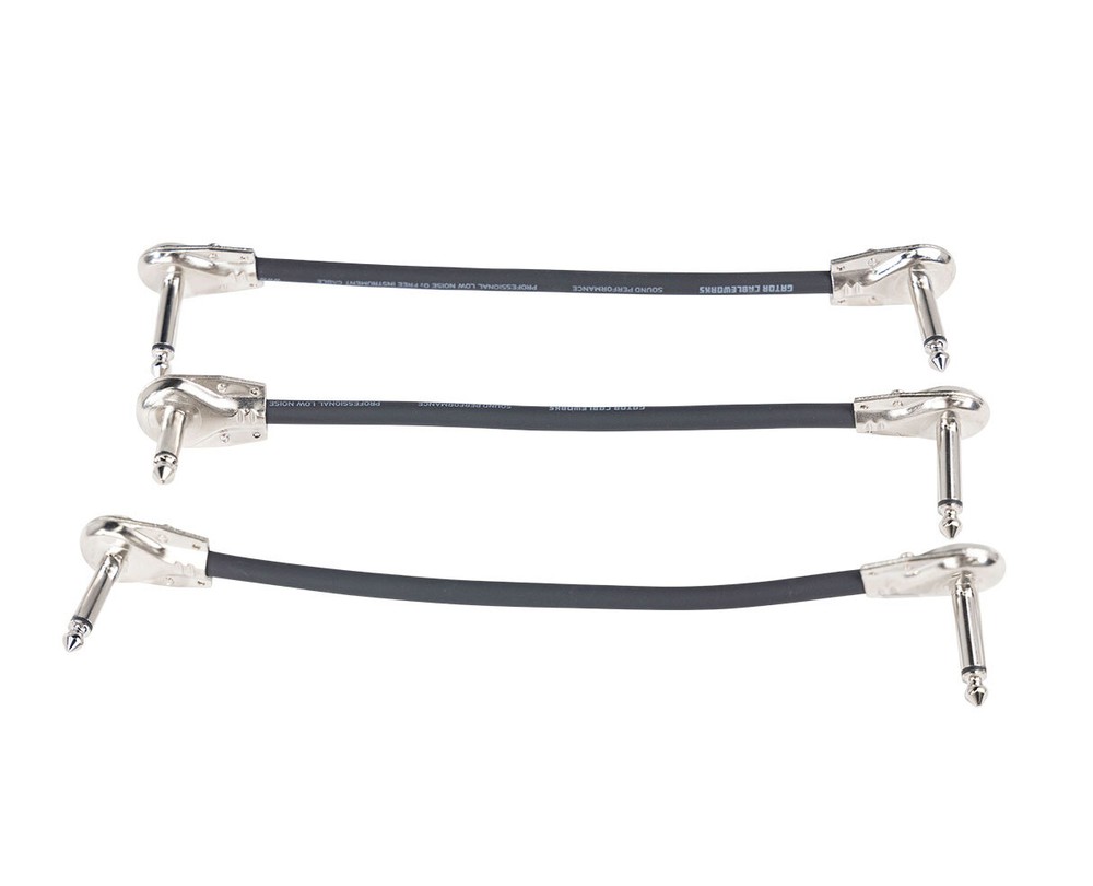 NUX Loop Core Stereo Looper Pedal + Gator Patch Cable 3 Pack