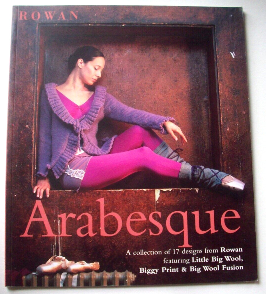 Rowan Arabesque knitting pattern booklet 17 deesigns