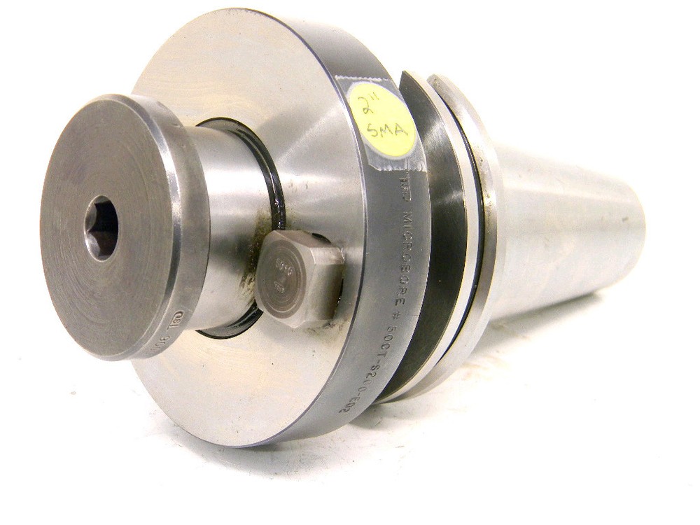 LIGHTLY USED DEVLIEG MICROBORE SHELL MILL ARBOR 2.00" SMA 50CT-S200-E02