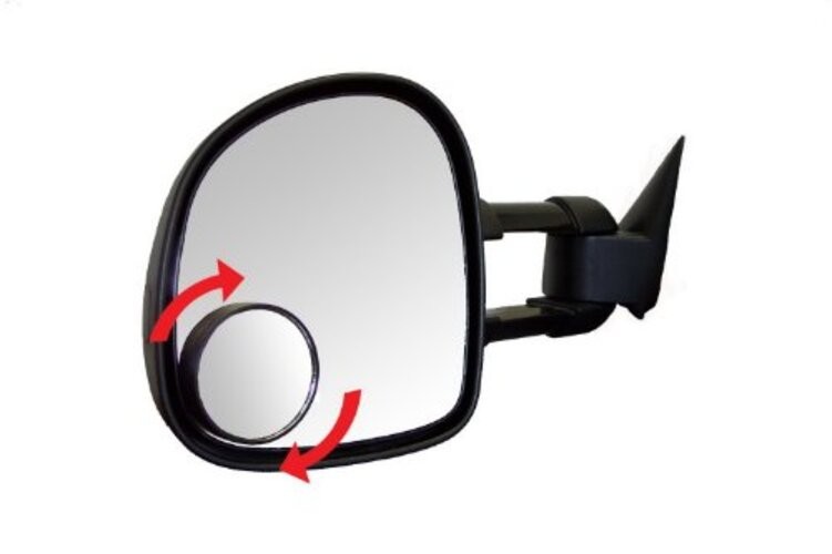 49111 2" Tinted Convex Spot Mirror Blue