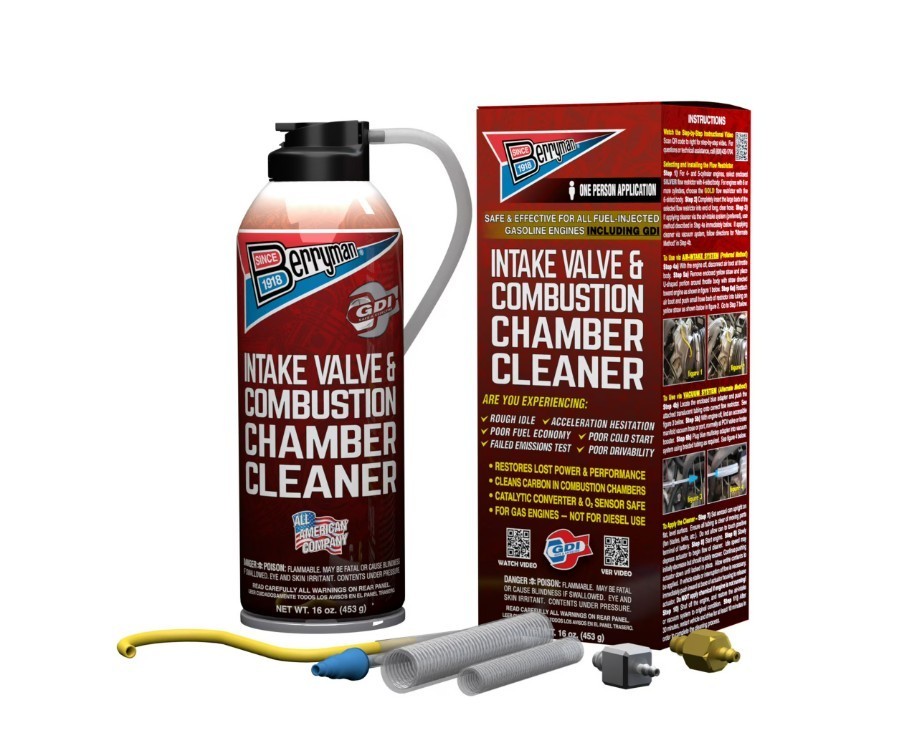 Berryman Products Intake Valve and Combustion Chamber Cleaner Spray Kit 2611