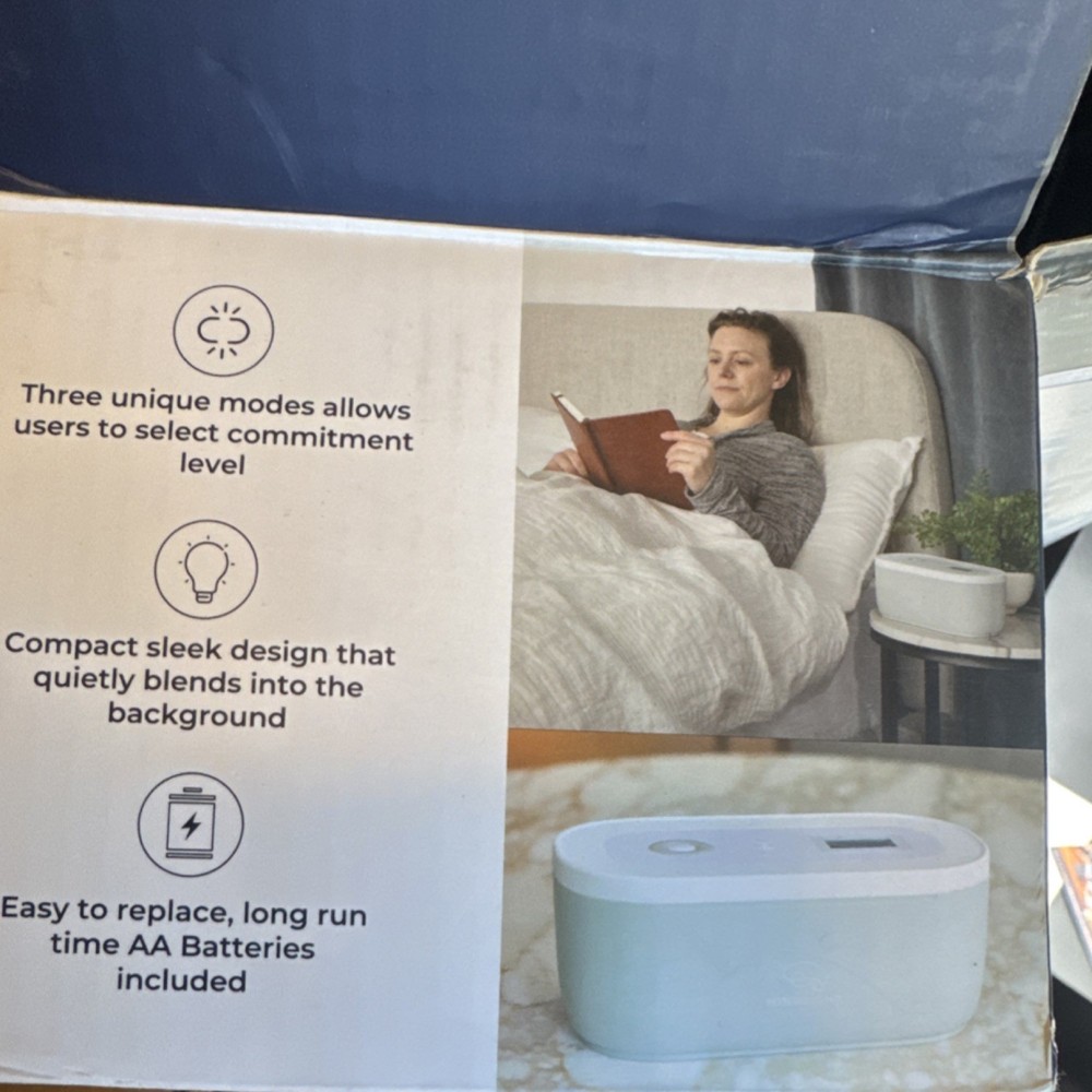 Mindsight Timed Lockbox White with Digital Timer for Indoor Item Storage