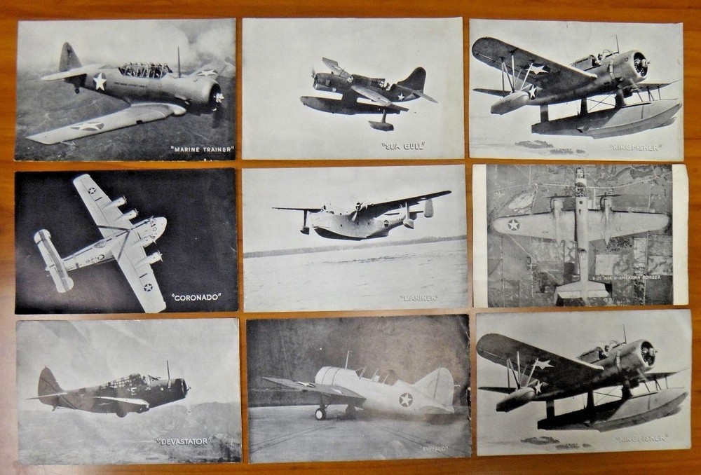 31 Different 1940's WWII War Plane Premiums
