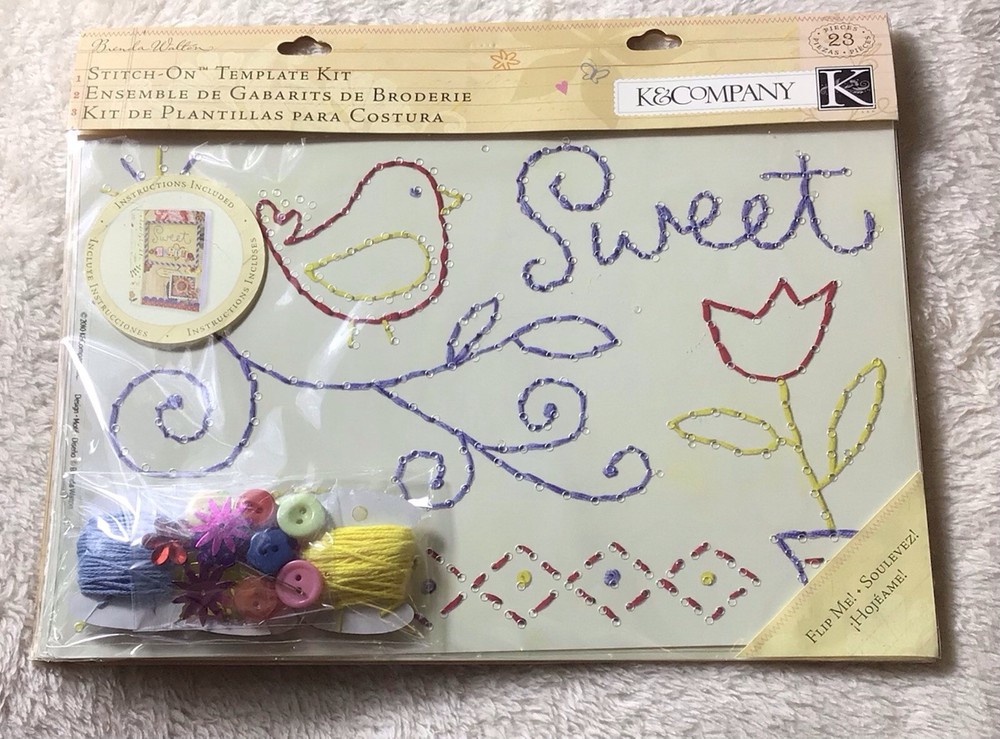 K&Company Stitch-on Template Kit